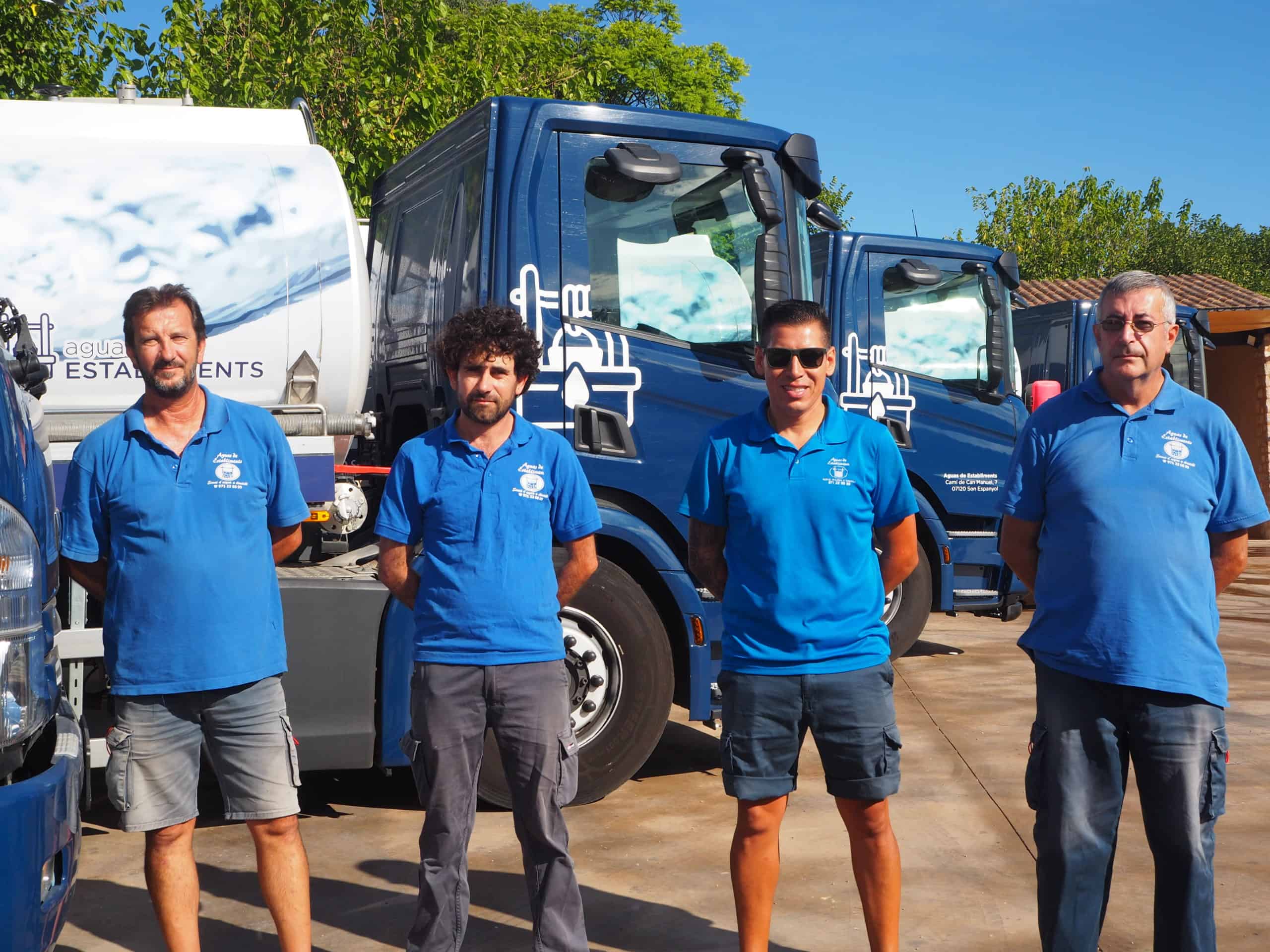 pistón Narabar Agacharse Camiones de agua a domicilio en camión cisterna - Aguas de Establiments